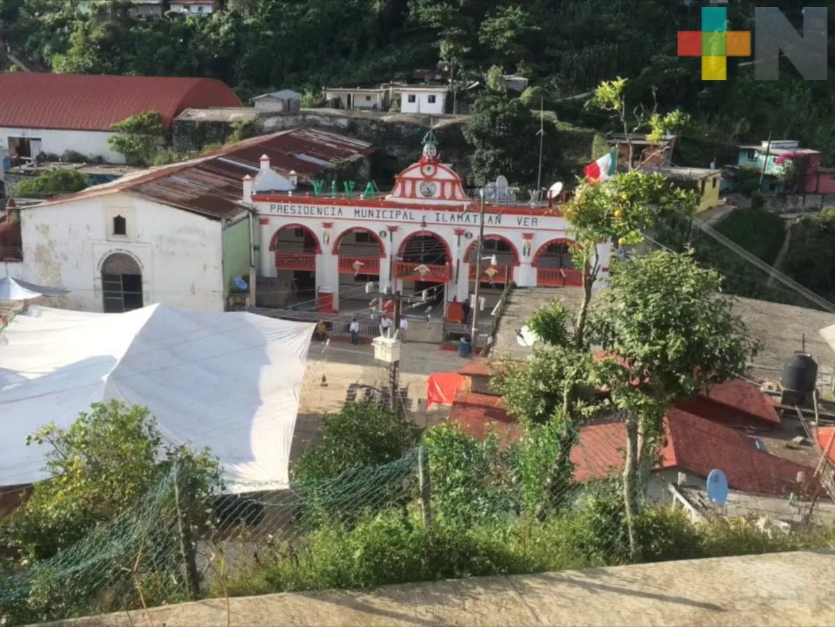 Antiguo convento y centro histórico de Ilamatlán