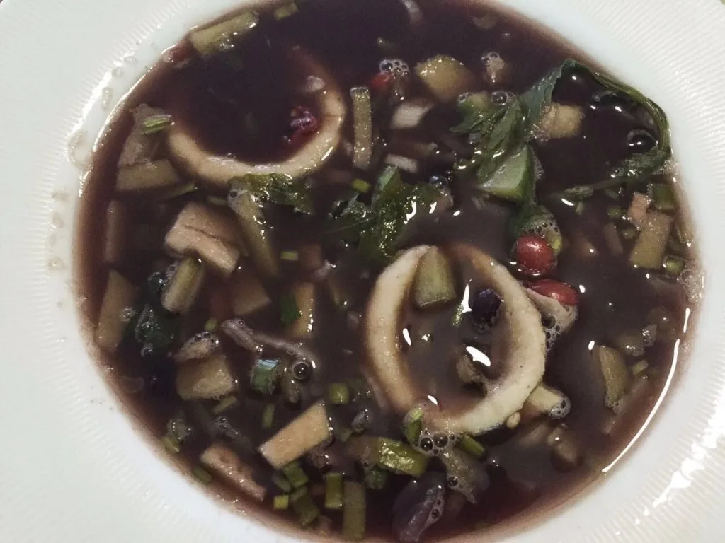Achuchut en la cocina tradicional de Papantla