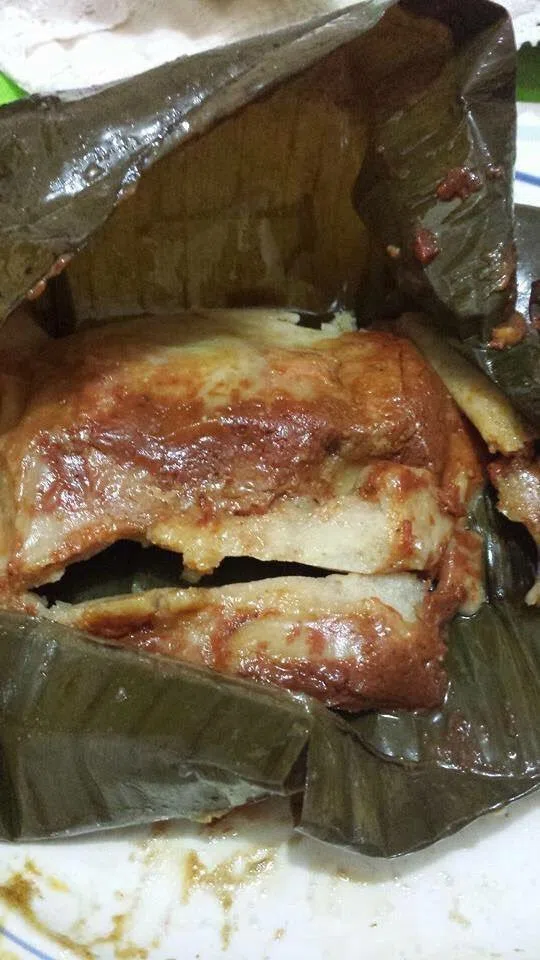 Tamales de masa colada de Papantla