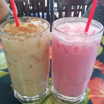 Atole morado y horchata en Papantla