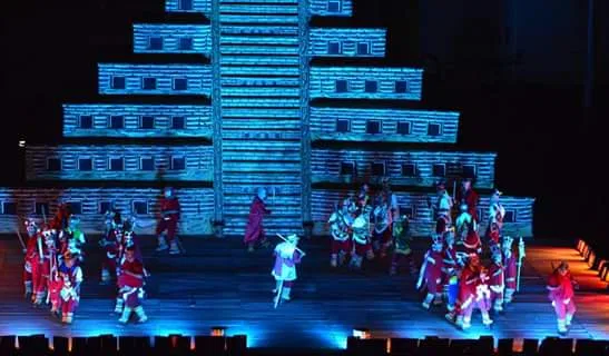 Danza de los Santiagueros en Papantla