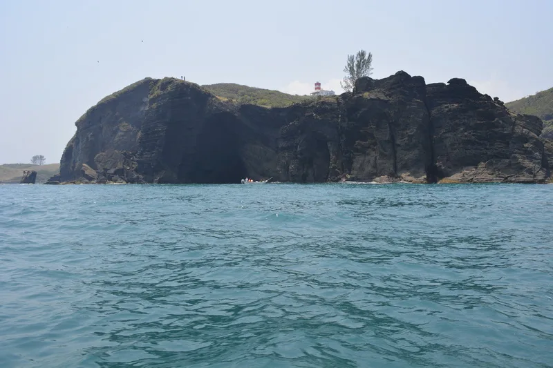 Roca Partida y costa de San Andrés Tuxtla