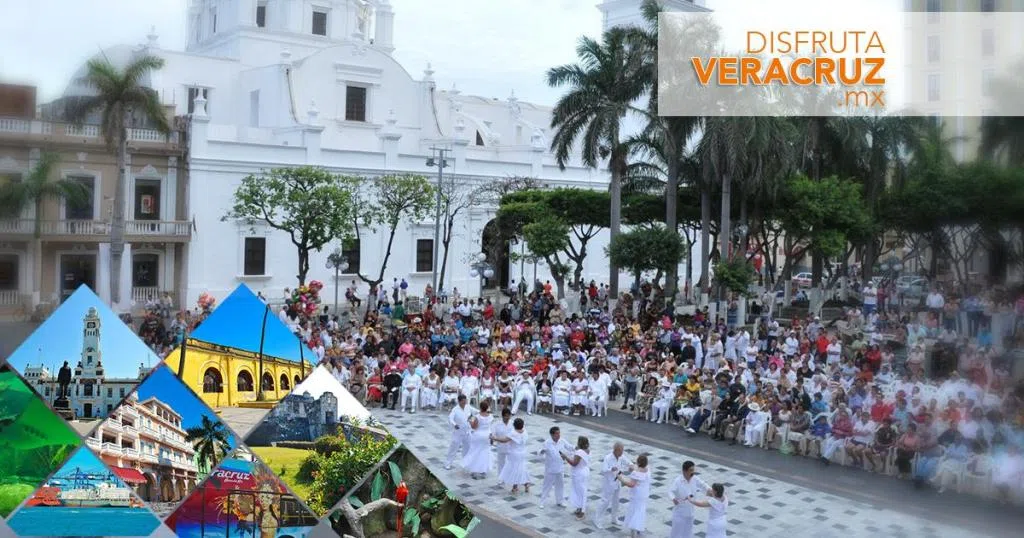 Zócalo o Plaza de Armas de Veracruz