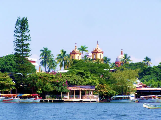 Panorámicas desde la laguna de Catemaco