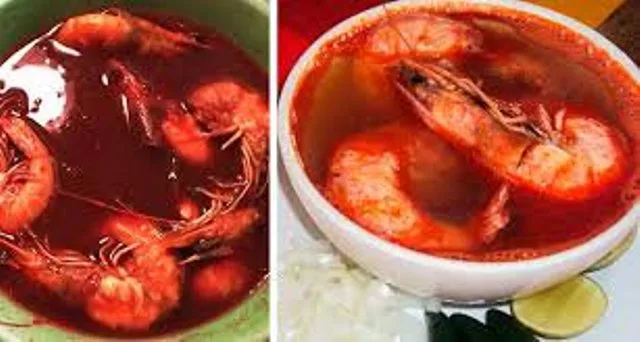 Caldo de camarón de Alto Lucero
