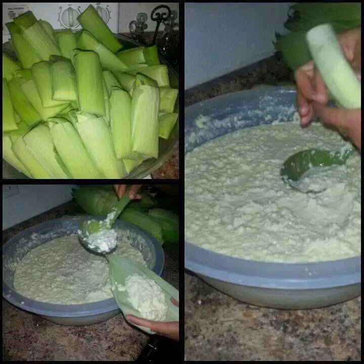Tamal de elote de Alto Lucero