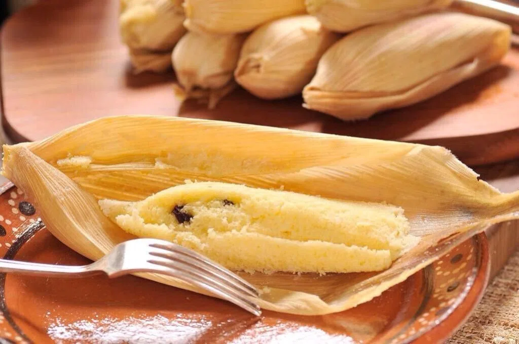 Tamal canario de Xico