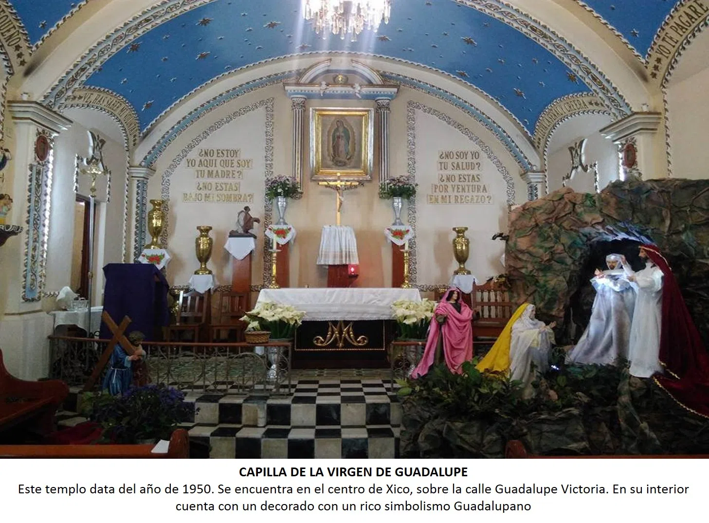 Capilla de la Virgen de Guadalupe en Xico