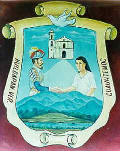 Escudo de Huiloapan de Cuauhtémoc