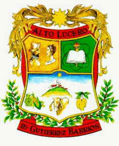 Escudo de Alto Lucero de Gutiérrez Barrios