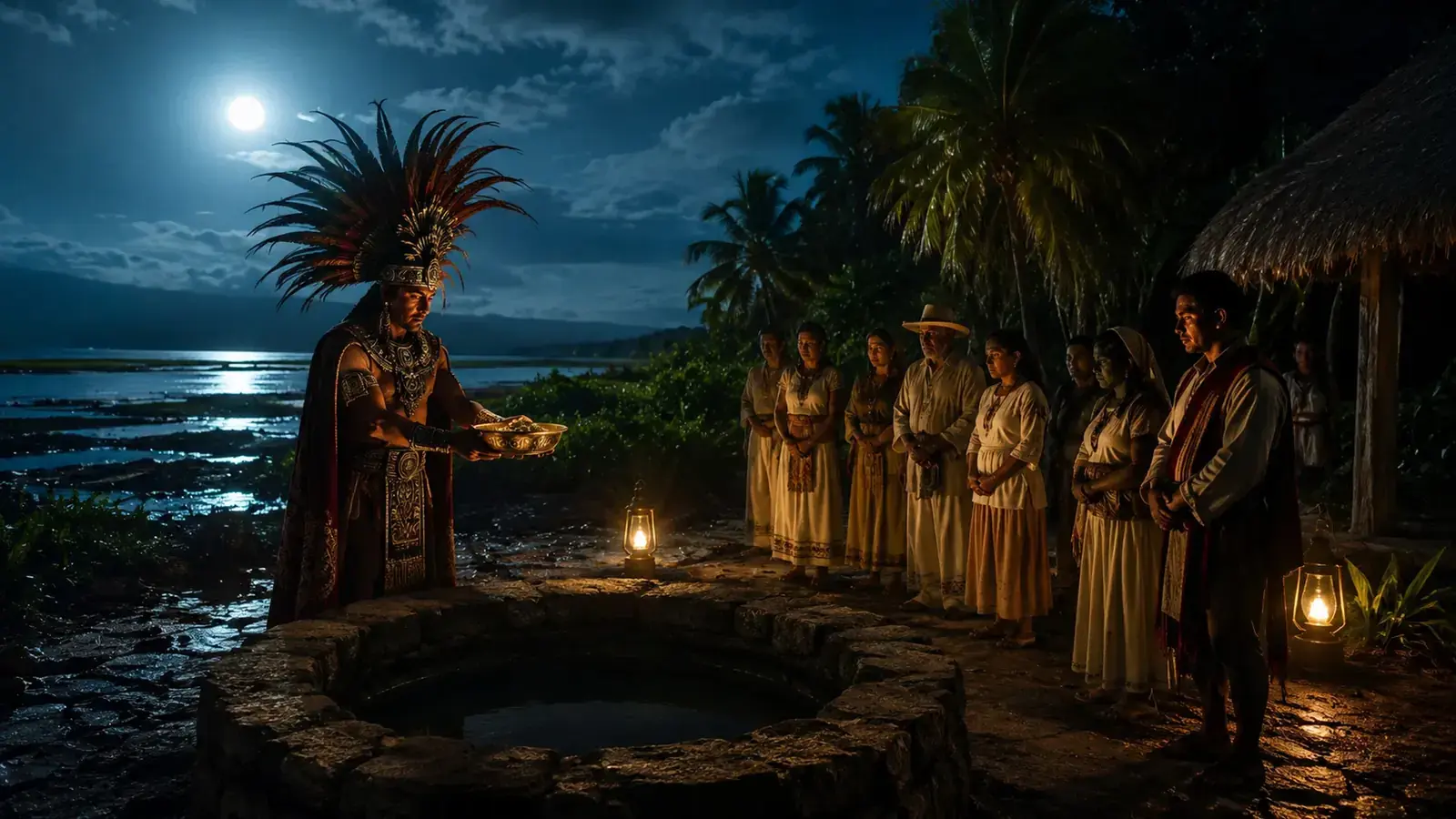 El Pozo de la Salina y la Ofrenda de Moctezuma
